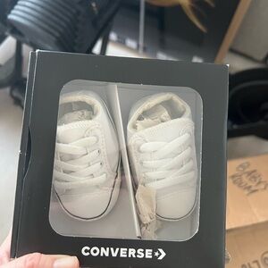 Converse Baby White Sneakers
